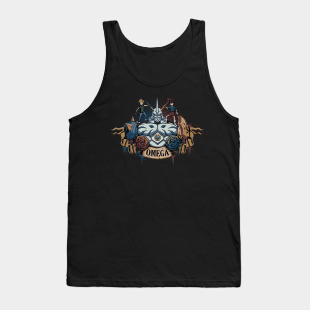 Digimon Omegamon  - Agumon and Gabumon -  Royal Knight Tank Top by Typhoonic